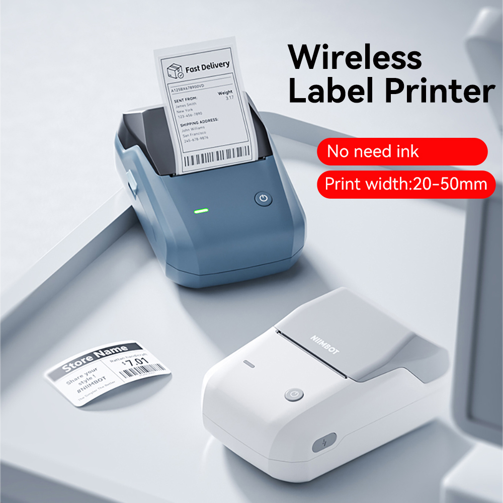 Commercial Shirt Printing Machine - Niimbot B1/B1 Pro Printer Label Tanpa