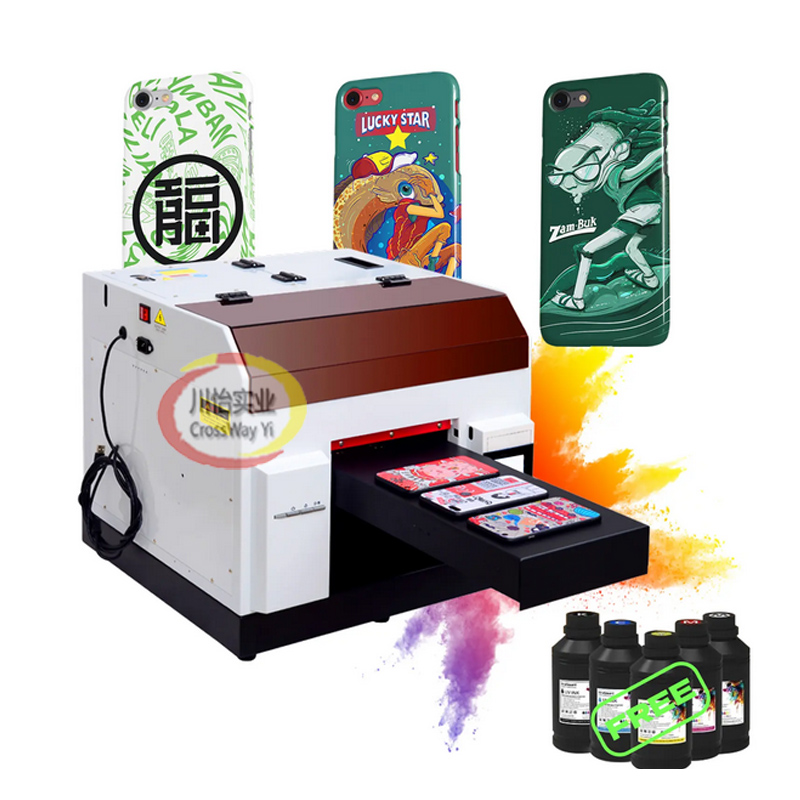Commercial Label Printing Machine - Mini Inkjet LED A4 Desktop Kecil