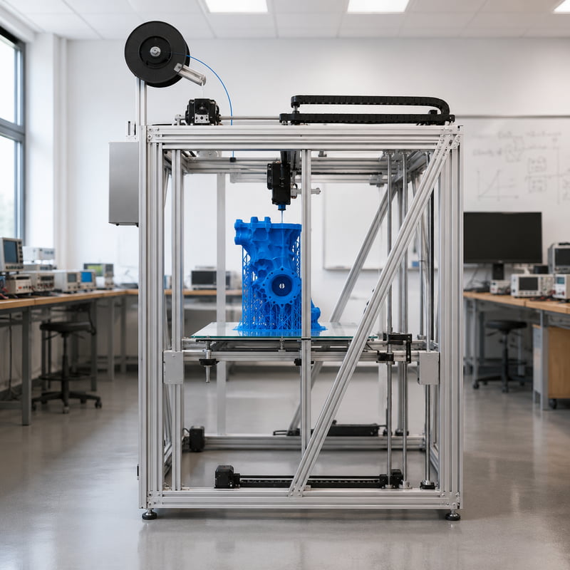 3D Printing Commercial Use - Mesin Pencetak 3D Format Besar yang