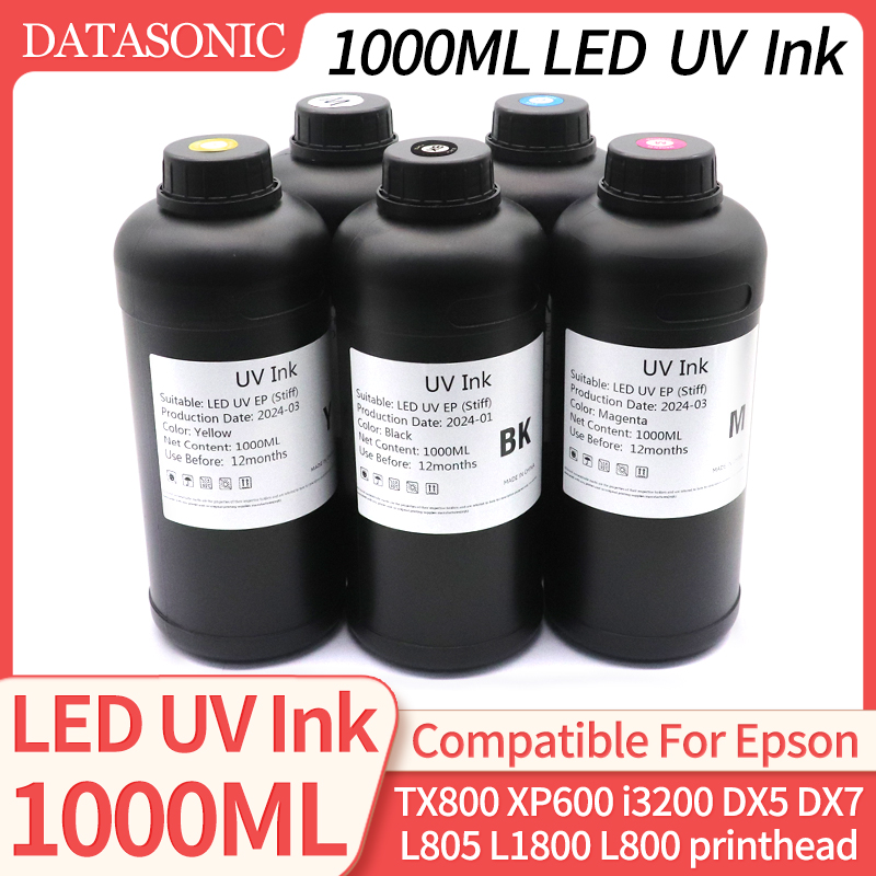Printhead Dx5 Epson - Tinta UV LED 1000ML untuk TX800