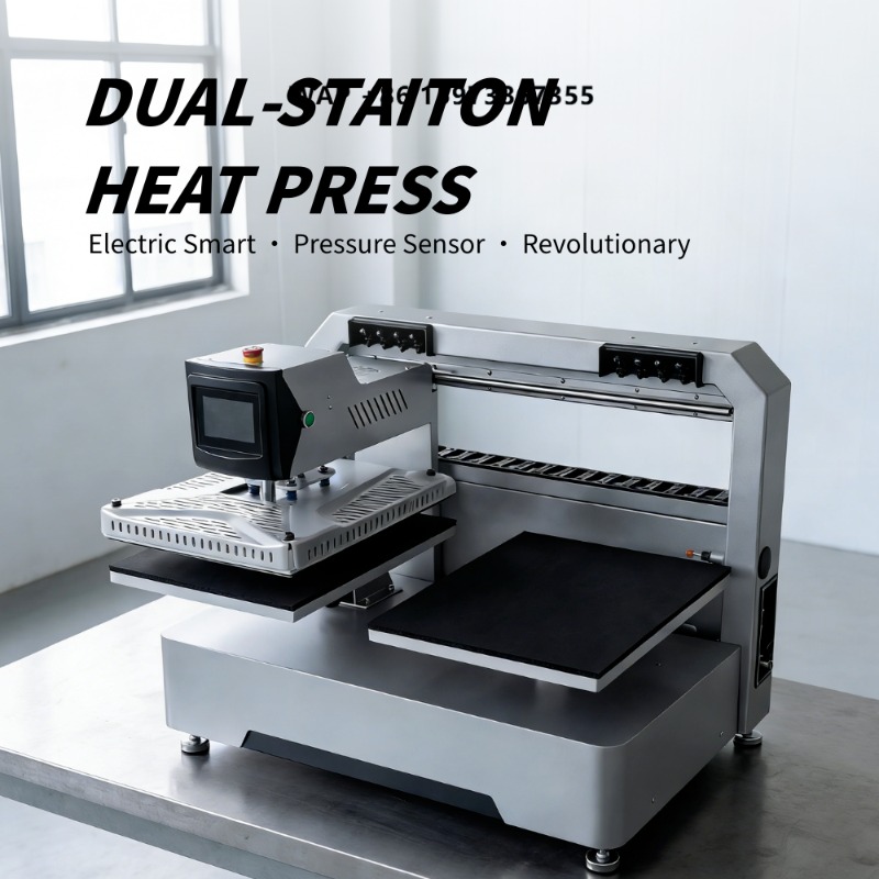Mesin Press Panas Otomatis Ele - Heat Press Machine ulasan dan harga