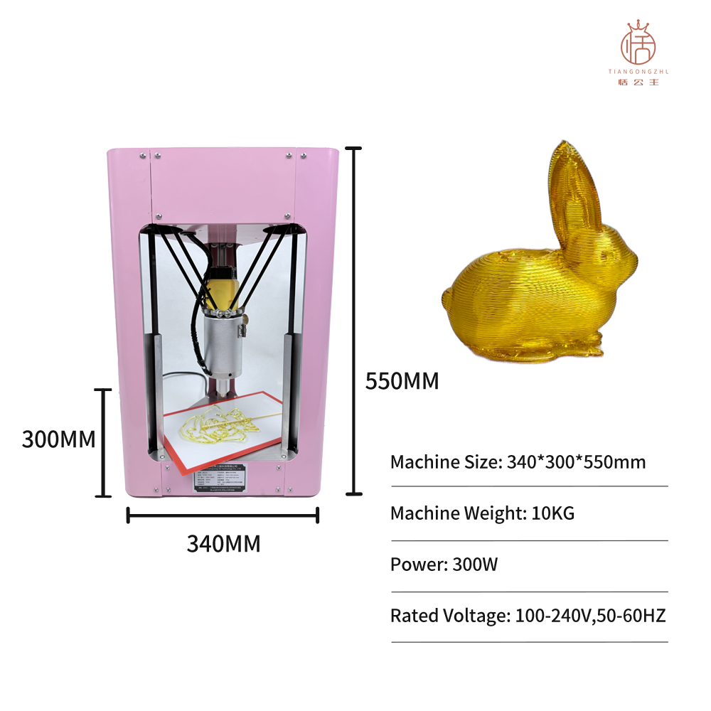 Printer 3D Lukisan Gula TH3D15 - 3D Printing Commercial Use ulasan dan harga