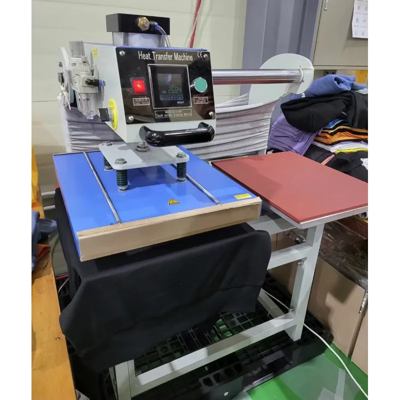 Mesin Press Panas Pneumatik Du - Heat Press Machine ulasan dan harga