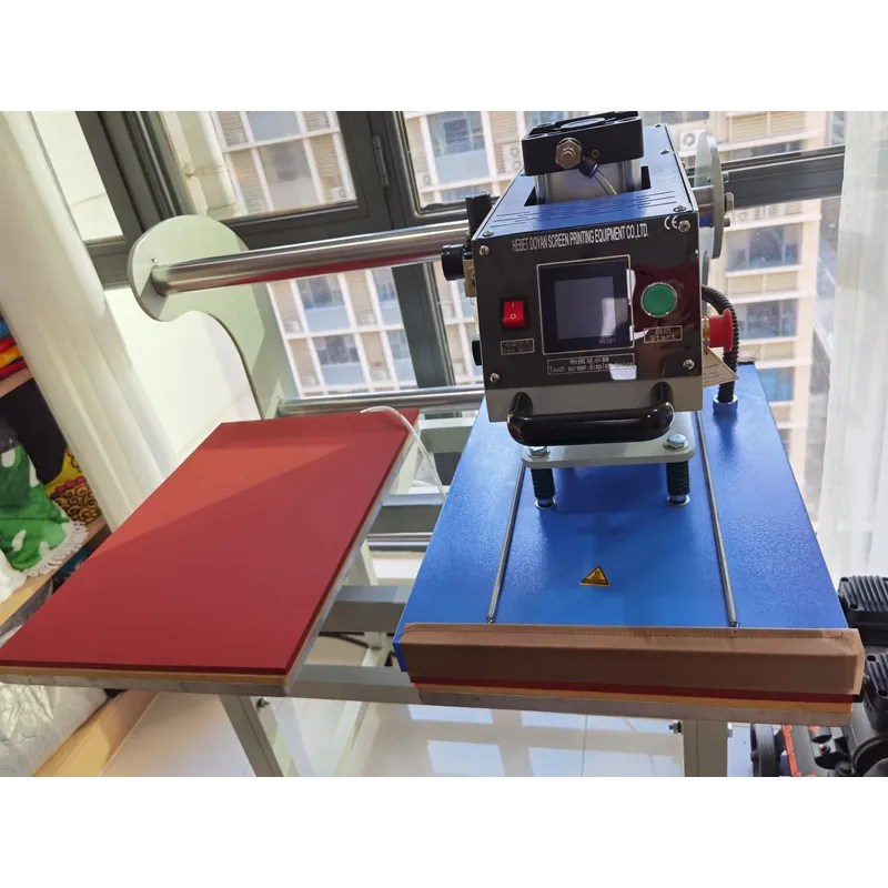 Mesin Press Panas Pneumatik Du - Heat Press Machine ulasan dan harga