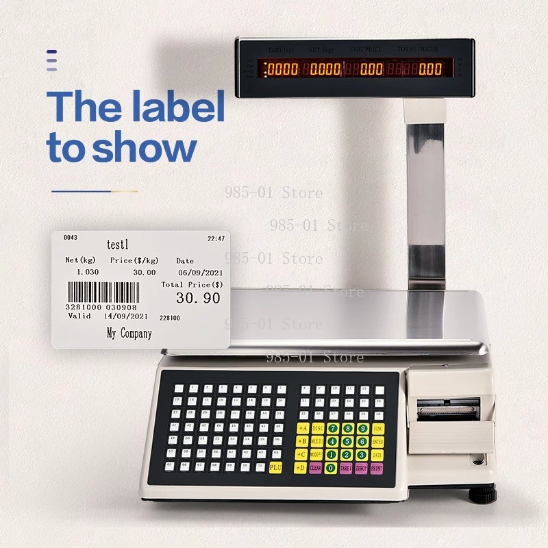 Timbangan Elektronik dengan Pe - Commercial Label Printing Machine ulasan dan harga