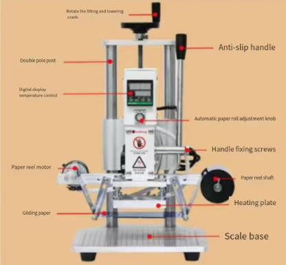 Mesin Embossing Stamp Printer  - Heat Press Machine ulasan dan harga