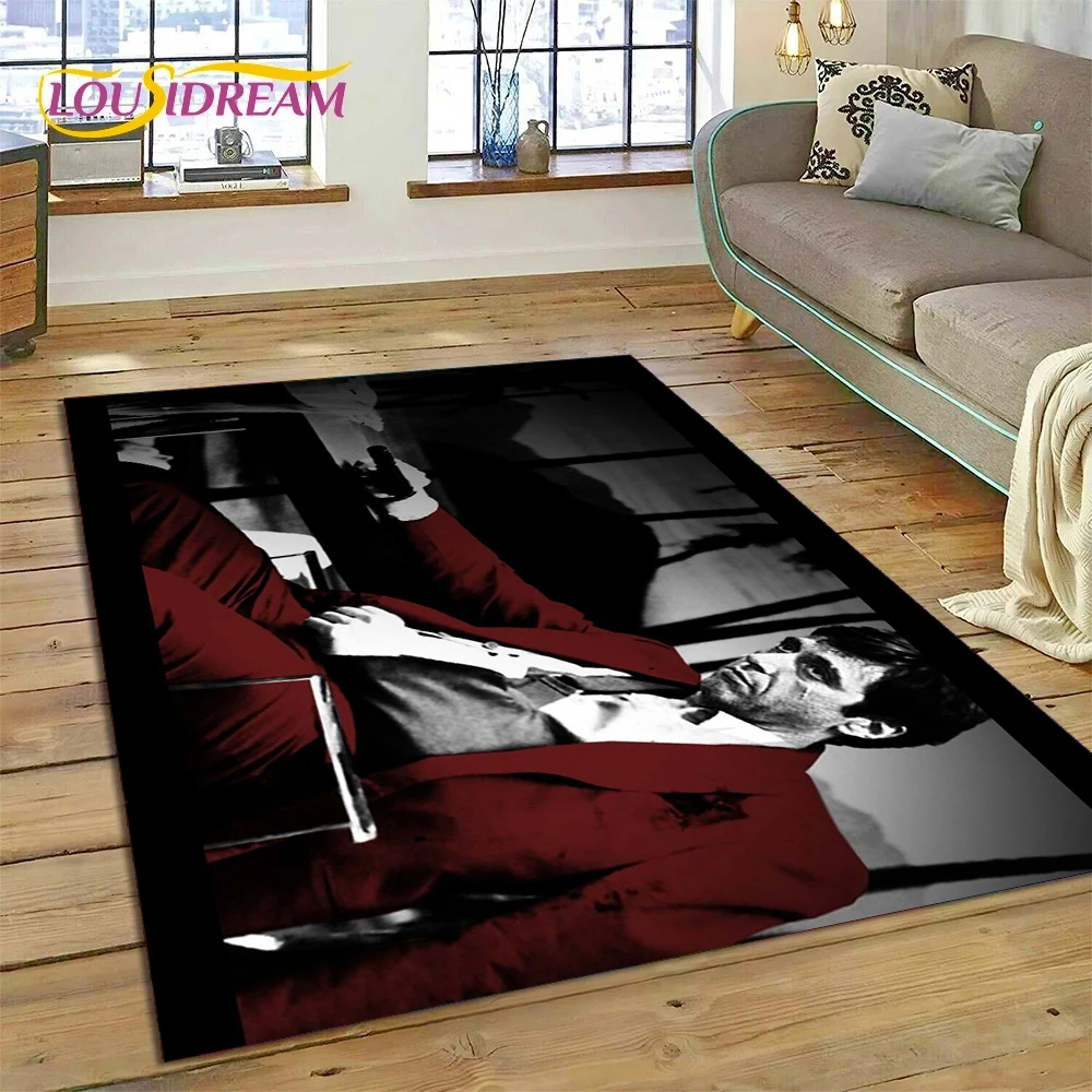 Scarface Tony 3D cetak karpet  - Commercial Printing Machine For Sale ulasan dan harga