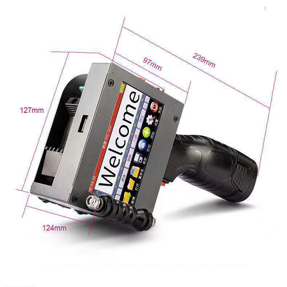Mesin Cetak Inkjet Genggam 50m - Commercial Label Printing Machine ulasan dan harga