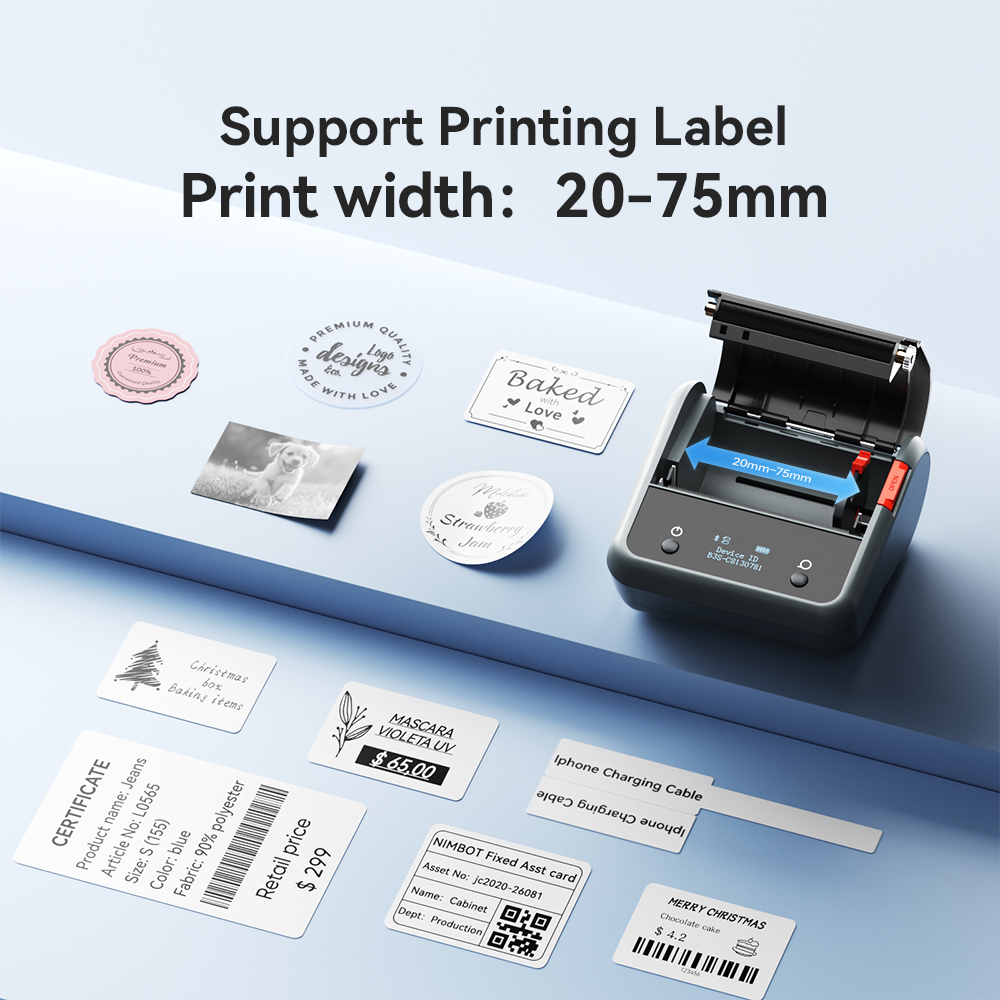 Niimbot B3S Printer Label Nirk - Commercial Label Printing Machine ulasan dan harga