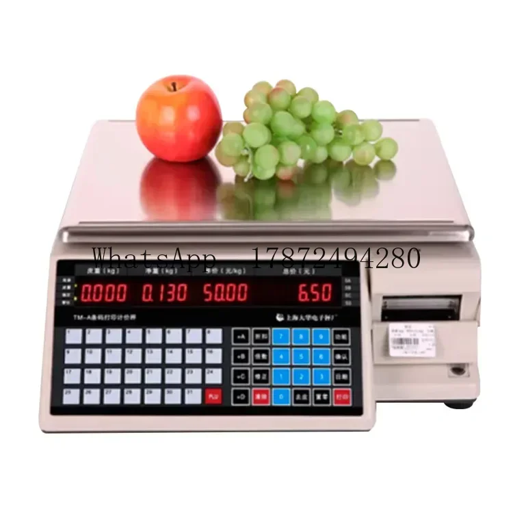 Timbangan Berat Komersial deng - Commercial Label Printing Machine ulasan dan harga
