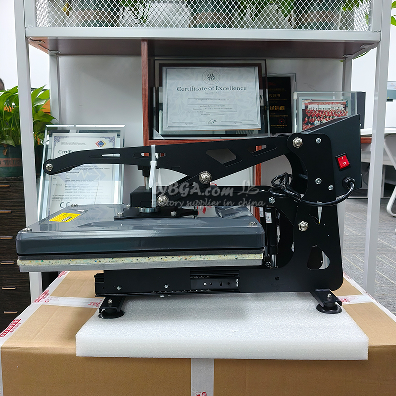 Mesin Hot Stamping Semi-otomat - Commercial Shirt Printing Machine ulasan dan harga